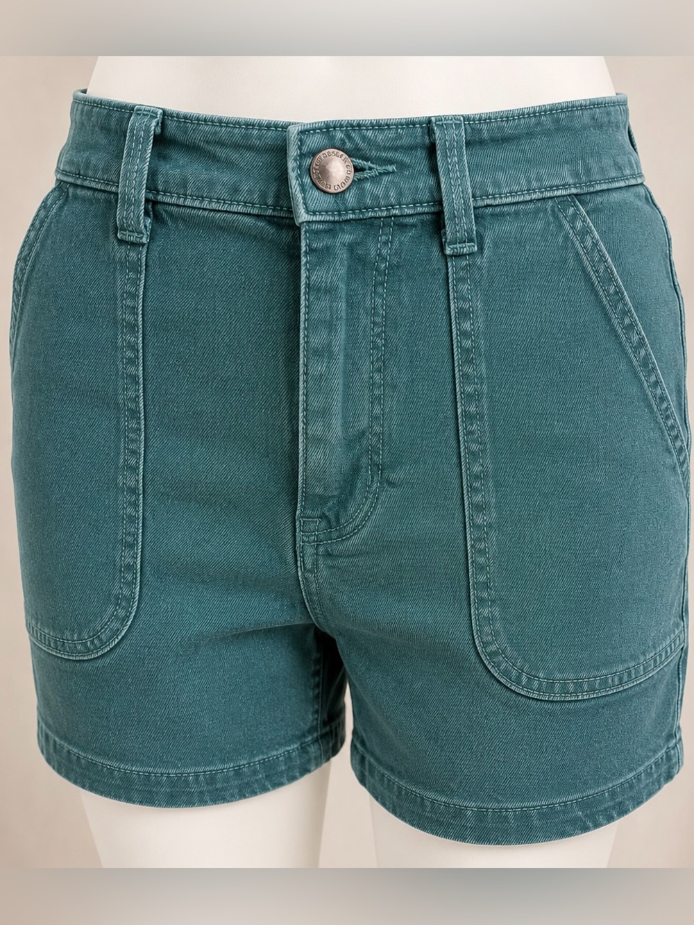 Universal Thread High Rise Utility Shorts Green Size 2/25